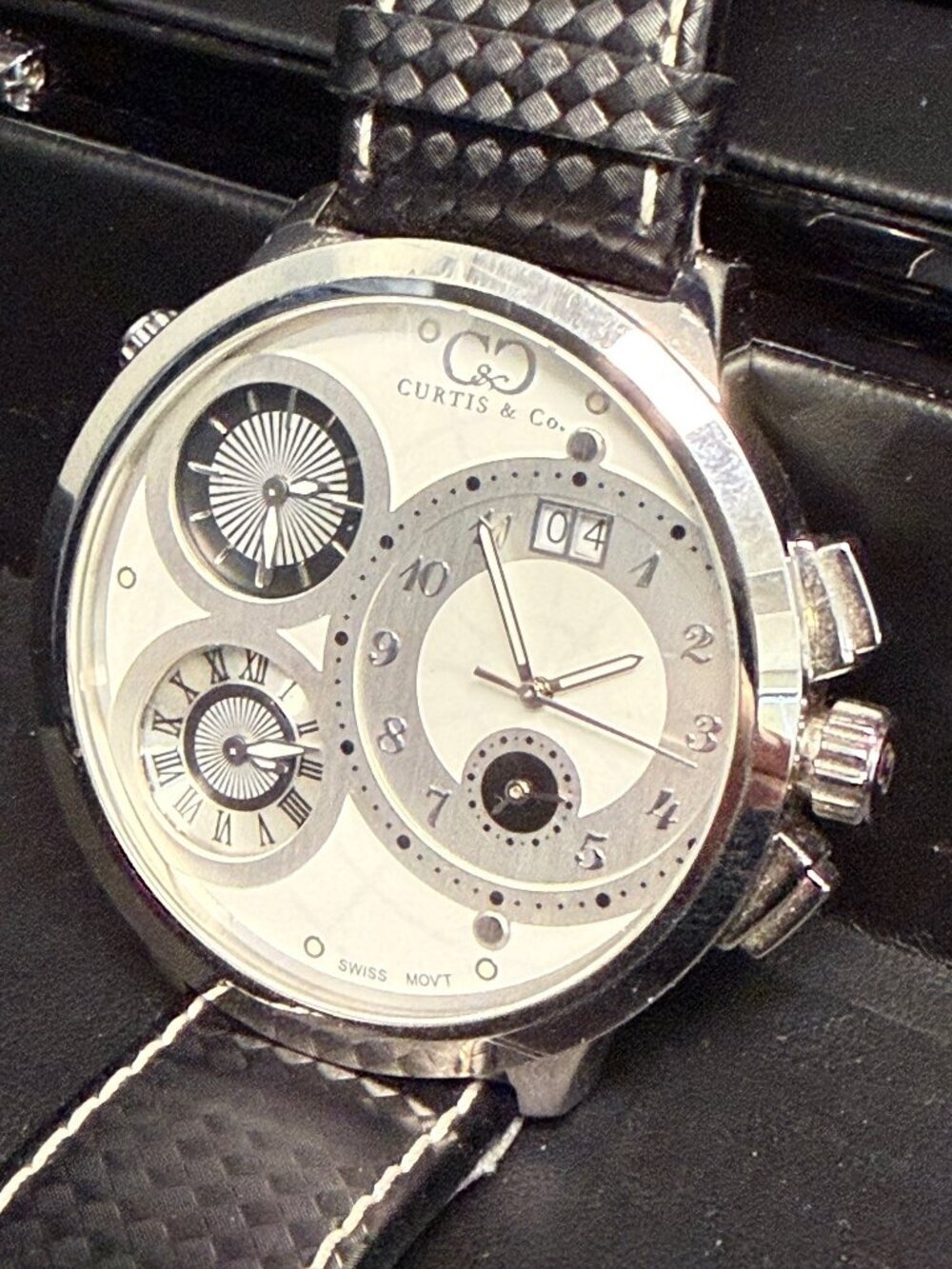 CURTIS & Co. Watch - Big Time World - owned by Randy Couture